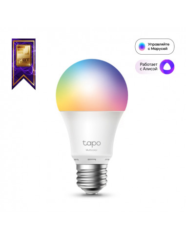 Умная RGb Wi-Fi лампа, Tp-Link Tapo L530E / E27 / 2500K-6500K