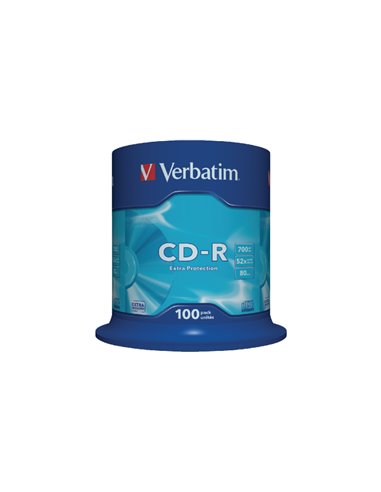 Verbatim DataLife CD-R 700MB 52X EXTRA PROTECTION SURFACE - Spindle 100pcs.