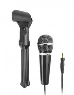 Trust Starzz All-round Microphone for PC and laptop, High performance microphone with mute switch and tripod stand, 2.5m cabl... 2