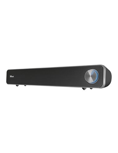 Soundbar Trust Arys Black / 12W / 3,5 AUX / USB power