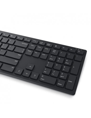 Dell Pro Wireless Keyboard and Mouse - KM5221W - Russian (QWERTY) (RTL BOX), 2.4 GHz, USB Wireless Receiver, Optical Mouse - ...