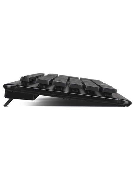 SVEN KB-E5700H, Keyboard, Waterproof construction, 104 keys, 12 Fn-keys, slim compact design, low-profile, USB 2.0 Hub 2 -por...