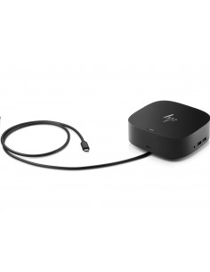 HP USB-C G5 Dock - 1 USB-C port with data and power out (15W), 2 x USB 3.0 charging ports, 1 combo audio jack, 2 x USB 3.0 ch...