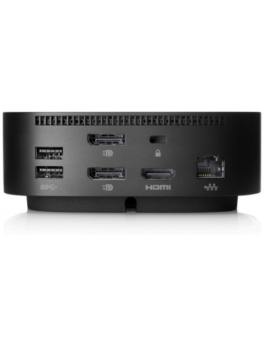 HP USB-C G5 Dock - 1 USB-C port with data and power out (15W), 2 x USB 3.0 charging ports, 1 combo audio jack, 2 x USB 3.0 ch...