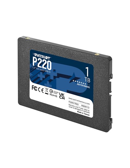 2,5” SSD Patriot P220 1.0TB