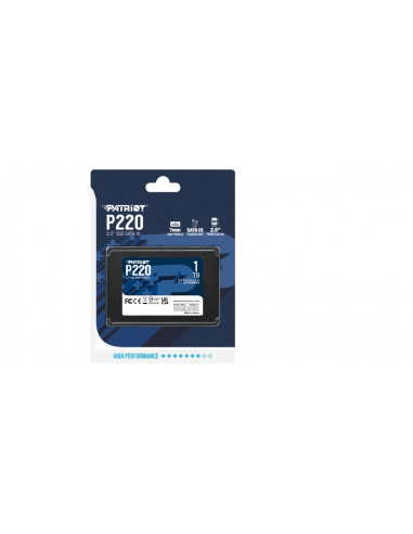 2,5” SSD Patriot P220 1.0TB