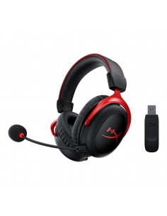 Беспроводные Игровые наушники HyperX Cloud II Wireless, Black/Red, [4P5K4AA] 2