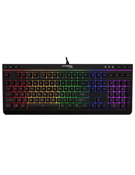 Клавиатура HYPERX Alloy Core RGB, Membrane keys [4P4F5AX#ACB]