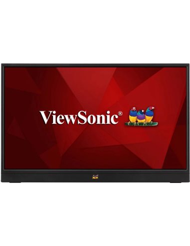 15.6” Портативный Монитор VIEWSONIC VA1655 / 7ms / Black