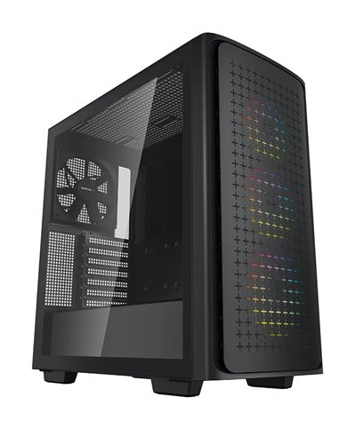 Carcasa DEEPCOOL CK560 / w/oPSU / Side-Window / 4x120mm / ATX / Black