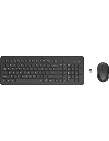 Tastatura si mouse Wireless HP 330, Black