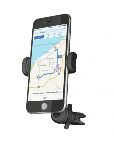 Car Holder Trust AIRA Universal Car Vent Phone Holder Black