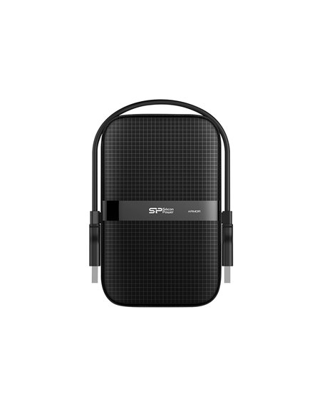 2.5” HDD Extern Silicon Power Armor A60 / 4TB / USB3.2 Gen1 / Black