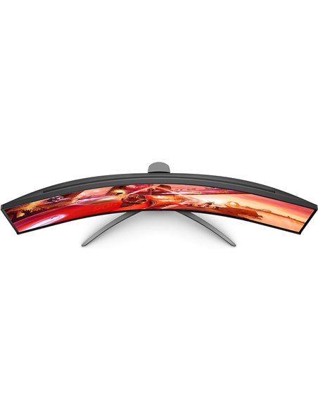 49.0” Gaming Monitor AOC AGON AG493QCX / Curved / UltraWide / 32:9 / 144Hz / Black/Silve
