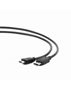 Cable DP-HDMI - 1m - Cablexpert CC-DP-HDMI-1M, 1m, DP (male) cable - HDMI type A (male), from DisplayPort to HDMI (cable is ... 2