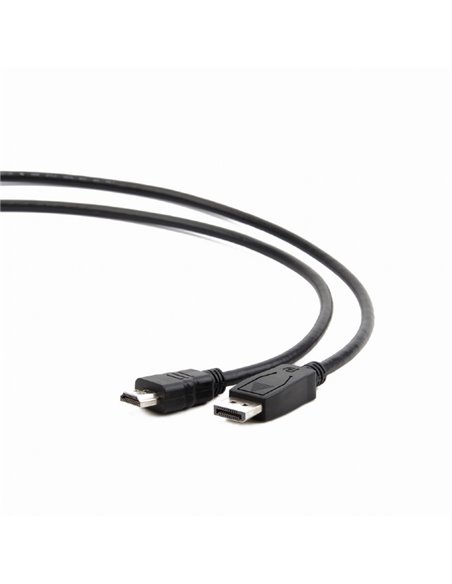 Cable DP-HDMI - 1m - Cablexpert CC-DP-HDMI-1M, 1m, DP (male) cable - HDMI type A (male), from DisplayPort to HDMI (cable is ...