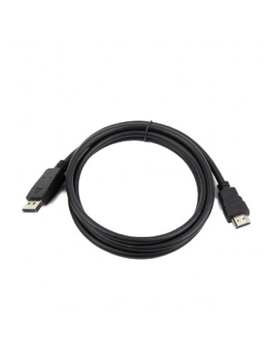 Cable DP-HDMI - 1m - Cablexpert CC-DP-HDMI-1M, 1m, DP (male) cable - HDMI type A (male), from DisplayPort to HDMI (cable is ...