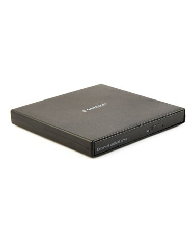 External DVD USB Drive Gembird DVD-USB-04, CD-DA, CD-R, CD-RW, DVD+R, DVD+R DL, DVD+RW, DVD-R, DVD-R DL, DVD-RAM, DVD-ROM DL...