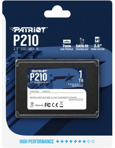2,5” SSD Patriot P210 1.0TB