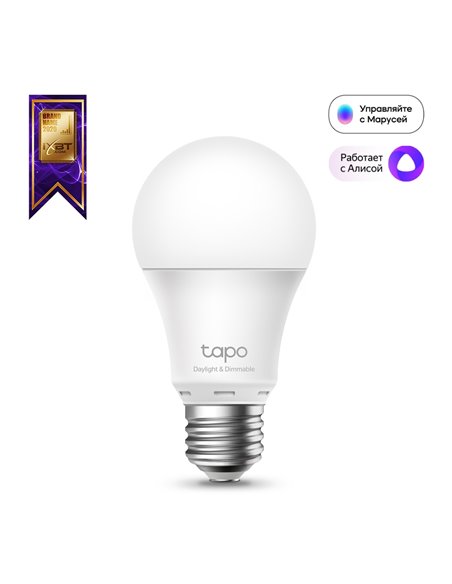 Умная Wi-Fi лампа, Tp-Link Tapo L520E / E27 / 4000K