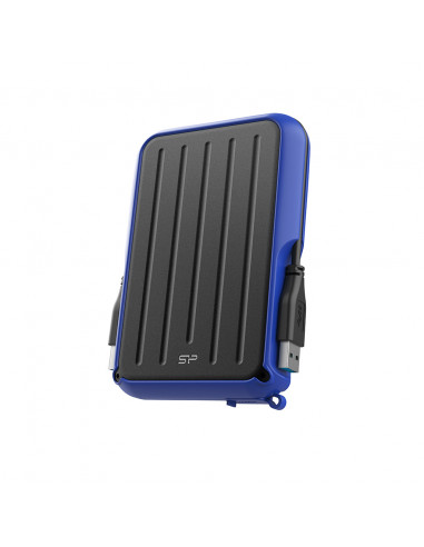 2.5” HDD Extern Silicon Power Armor A66 / 5ТБ / USB3.2 / Black/Blue