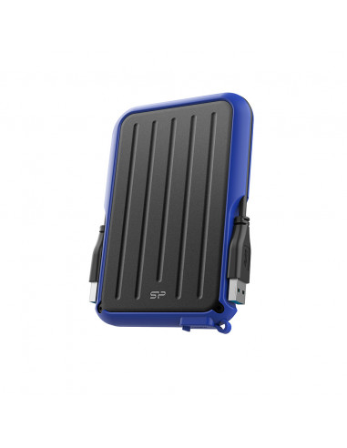 2.5” HDD Extern Silicon Power Armor A66 / 5ТБ / USB3.2 / Black/Blue