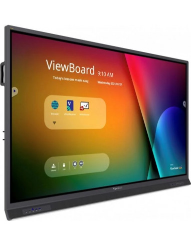 75” Интерактивный дисплей ViewSonic IFP7552-1B / 4K / 8G RAM / 64GB Storage / Black
