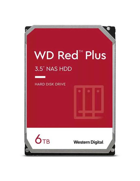 3.5'' HDD Western Digital WD60EFPX Caviar Red Plus NAS / 6.0TB