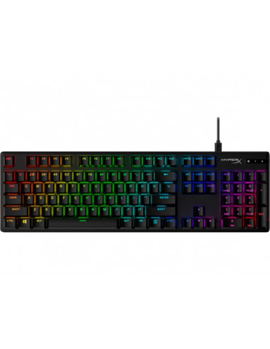 HYPERX Keycaps Full key Set , Black, RU [519P1AAACB]