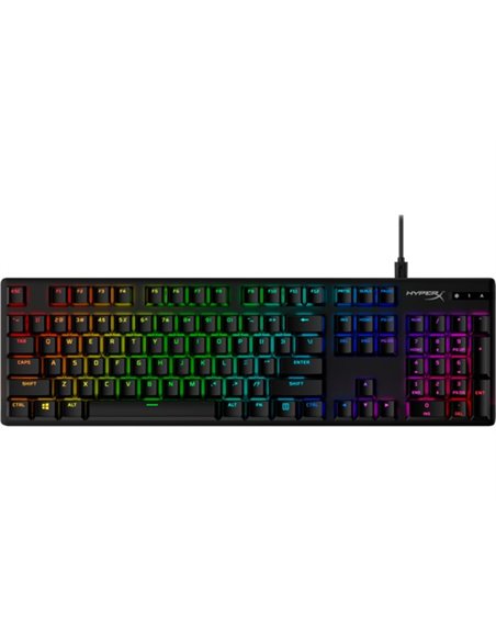 HYPERX Keycaps Full key Set , Black, RU [519P1AAACB]