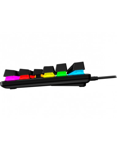 Клавиатура HYPERX Alloy Origins Core PBT, HyperX Aqua - Tactile key switch, [639N9AA#ACB]