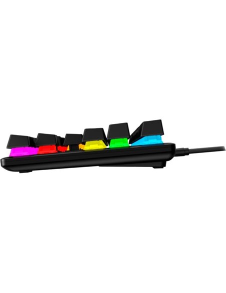 Tastatura HYPERX Alloy Origins Core PBT, HyperX Aqua - Tactile key switch, [639N9AAACB]