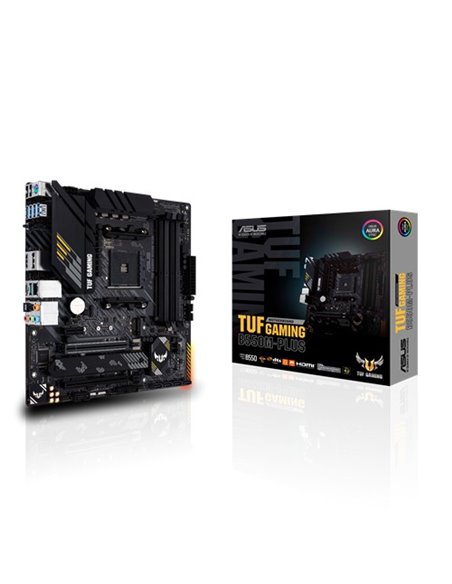 Placa de baza ASUS TUF GAMING B550M-PLUS / AM4 / B550 / DDR4 / mATX
