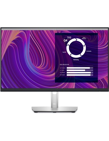 27.0” Монитор DELL P2723D / 5ms / QHD / Black