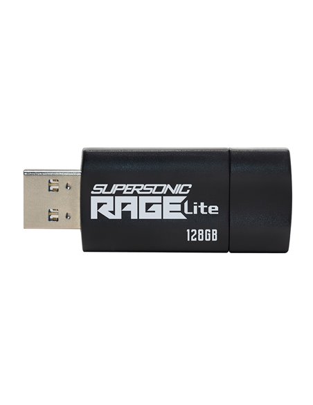 USB Flash Drive Patriot Supersonic Rage Lite / USB3.2 / 128GB / Black