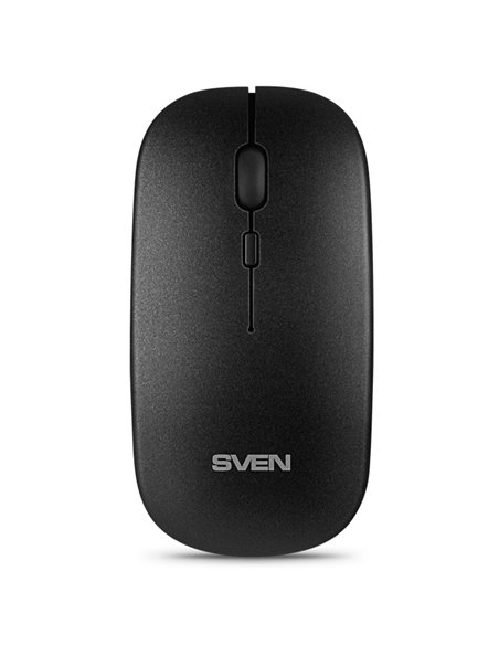 Беспроводная Оптическая Мыши SVEN RX-530S / 1600 dpi / rechargeable battery 400 mAh / Black
