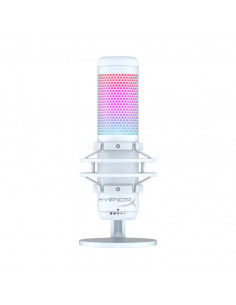 Микрофон для стриминга HyperX QuadCast S, RGB, White [519P0AA]