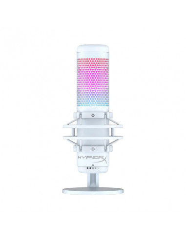 Microfon pentru streaming HyperX QuadCast S, RGB, White [519P0AA]