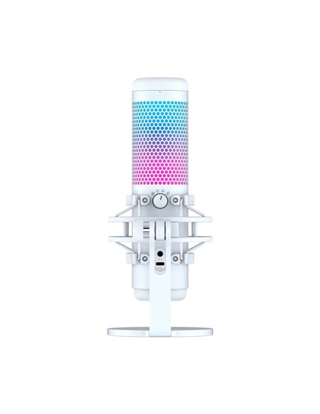 Микрофон для стриминга HyperX QuadCast S, RGB, White [519P0AA]