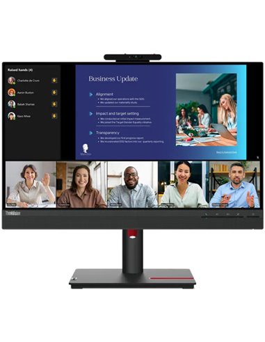 23.8” Конференц Монитор Lenovo ThinkVision T24v-30 / 4ms / Black