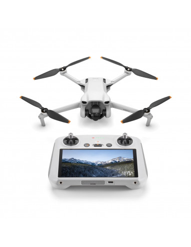 Дрон DJI Mavic Mini 3 + Smart Controller / Portable Drone, RC, 12MP photo, 4K 30fps/FHD 60fps camera with gimbal, max. 4000m...