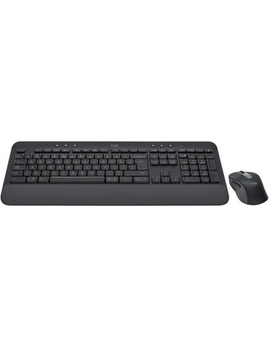 Tastatura si Mouse Wireless Logitech MK650, Graphite