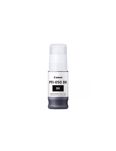 Ink Bottle Canon PFI-050BK, Black (5698C001), 70ml for Canon TC-20/20M