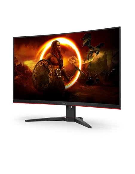31.5” Игровой Монитор AOC CQ32G2SE/BK / Curved / 1ms / 165Hz / Black