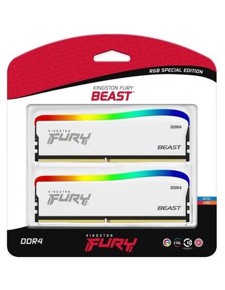 Memorie operativa Kingston FURY® Beast DDR4 RGB Special Edition 3600 MHz 32GB (Kit of 2*16GB)