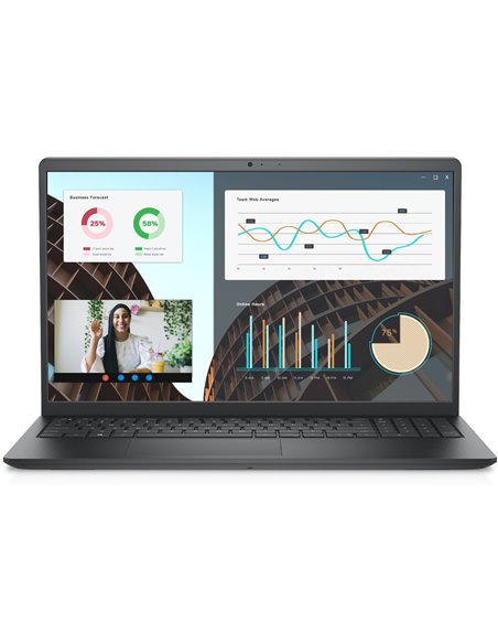 Laptop 15.6” Dell Vostro 15 3000 (3530)/ Intel Core i5-1335U/ 16GB/ 512GB SSD/ Win11Pro/ Carbon Black