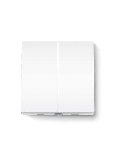 Умный выключатель TP-LINK Tapo S220, White / Умный 2-клавишный, 1-позиционный выключатель