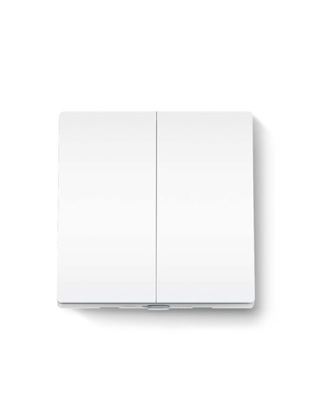 Умный выключатель TP-LINK Tapo S220, White / Умный 2-клавишный, 1-позиционный выключатель