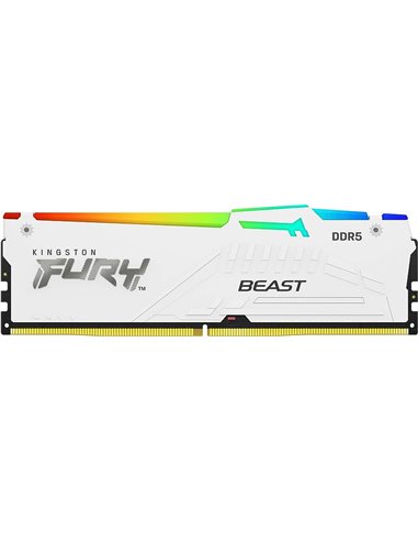 Опреативная память Kingston FURY Beast White RGB EXPO DDR5 5600MHz 16GB