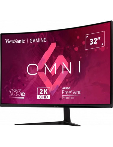 31.5” Monitor Gaming VIEWSONIC VX3218C-2K / 2K / Curved / 1ms / 165Hz / Black